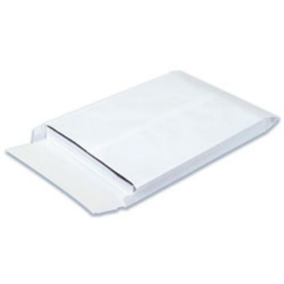 Picture of SHIP-LITE Envelopes, Expandable, 12in x 16in x 2in, End Opening, White, Pack Of 100