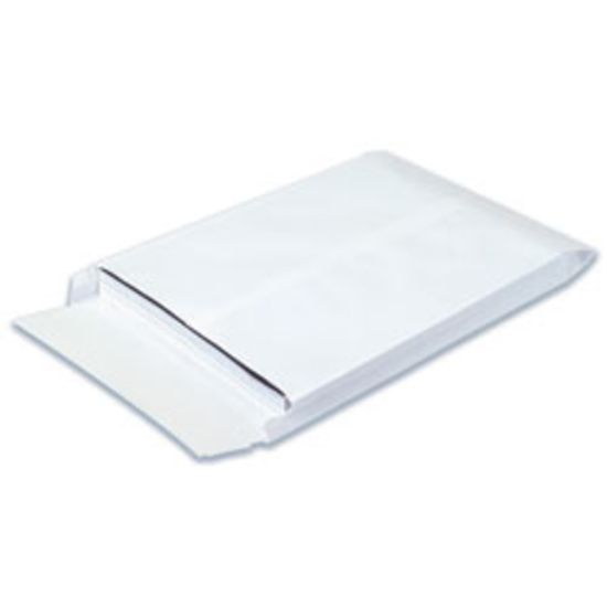 Picture of SHIP-LITE Envelopes, Expandable, 12in x 16in x 2in, End Opening, White, Pack Of 100