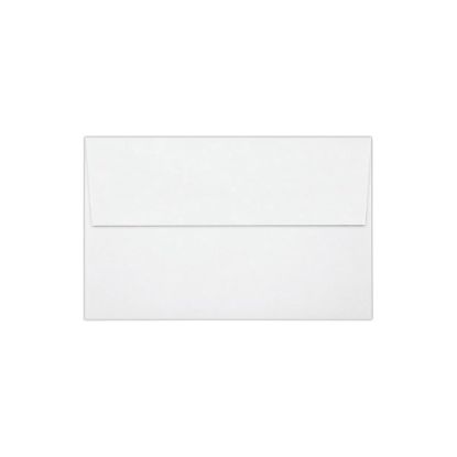 Picture of LUX Invitation Envelopes, A10, Peel & Press Closure, White, Pack Of 250