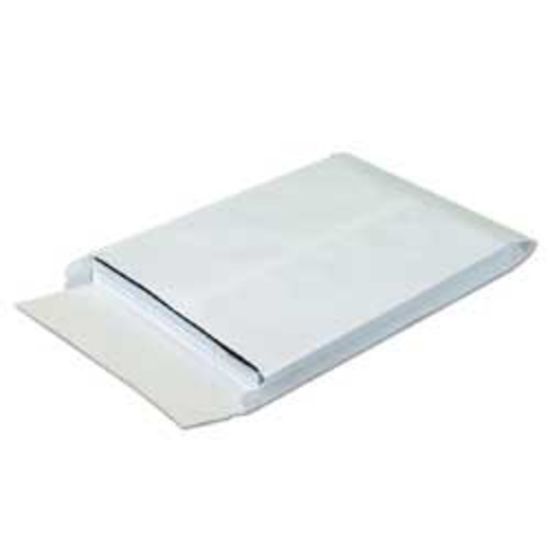 Picture of SHIP-LITE Envelopes, Expandable, 12in x 16in x 2in, Side Opening, White, Pack Of 100