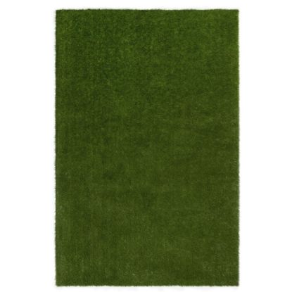 Picture of Joy Carpets Kid Essentials Artificial Grass Rectangle Area Rug, 6ft x 9ft, GreenSpace