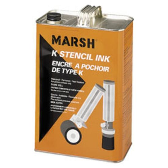 Picture of Marsh Black Stencil Ink, Gallon