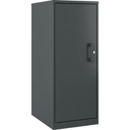 Picture of NuSparc Steel Storage Cabinet, 3-Shelf, Graphite