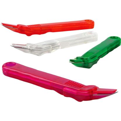 Picture of Baumgartens Translucent Slim Staple Remover - Plastic - Assorted - 1 Each