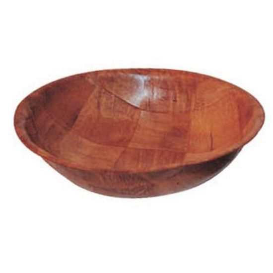 Picture of Winco Woven Wood Salad Bowl, 6in