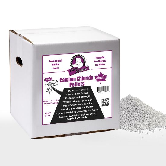 Picture of Bare Ground Calcium Chloride Pellets, 40-Lb Box