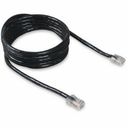 Picture of Belkin Cat. 5e Patch Cable - RJ-45 Male - RJ-45 Male - 14ft - Black