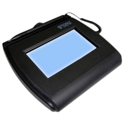 Picture of Topaz SignatureGem LCD 4x3 - Backlit LCD - Active PenUSB, Serial - 4.40in x 2.50in Active Area LCD - Backlight - USB - 410 PPI