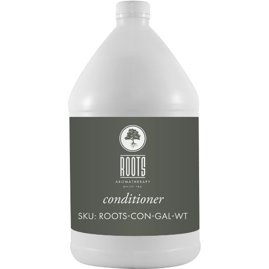 Picture of Hotel Emporium Bulk Conditioner, 1 Gallon, Roots Aromatherapy White Tea, Case Of 4 Bottles