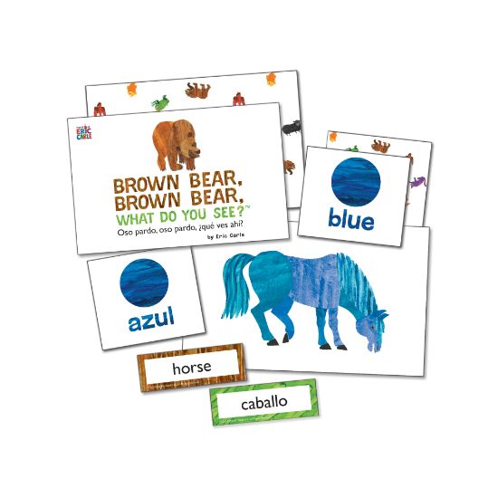 Picture of Carson-Dellosa World Of Eric Carle Learning Cards, Brown Bear Brown Bear What Do You See?, Set Of 54 Cards