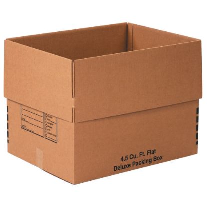 Picture of Office Depot Brand Deluxe Moving Boxes, 24in x 18in x 18in, Kraft, Pack Of 10