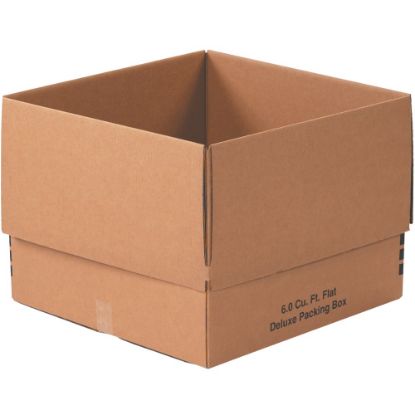 Picture of Partners Brand Corrugated Deluxe Moving Boxes, 24in x 24in x 18in, Kraft, Pack Of 10