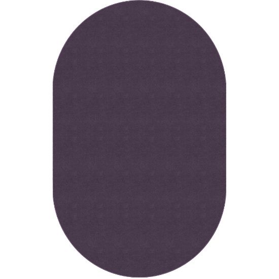 Picture of Flagship Carpets Americolors Rug, Oval, 7ft 6in x 12ft, Pretty Purple