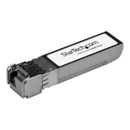 Picture of StarTech.com MSA Uncoded SFP+ Module - 10GBASE-BX - 10 GbE Gigabit Ethernet BiDi Fiber SMF - MSA Uncoded Transceiver - 10GBASE-BX WDM SFP+ 10 Gbps - 10 Gigabit BiDi Module - 1330nmTx/1270nmRx Single Mode SMF