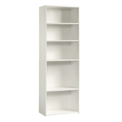 Picture of Sauder Beginnings 72inH 5-Shelf Bookcase, Soft White