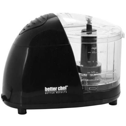 Picture of Better Chef Compact Kitchen Chopper Food Processor, 1-1/2 Cups, Black