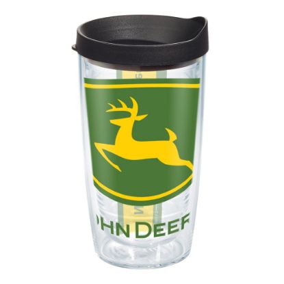 Picture of Tervis Colossal John Deere Tumbler With Lid, 16 Oz, Clear