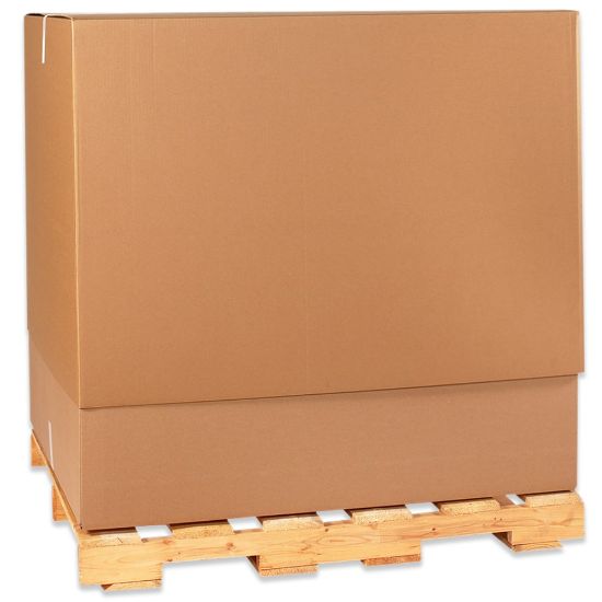 Picture of Partners Brand Telescoping Boxes, Top, 47 3/4in x 40in x 34in, Pack Of 5