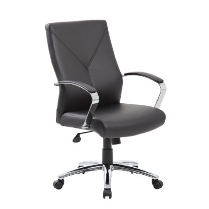 Picture of Boss Office Products Ergonomic High-Back Chair, Black