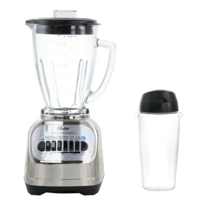 Picture of Oster 2-in-1 System 700-Watt 8-Speed 6-Cup Blender With Blend-n-Go Cup, Chrome