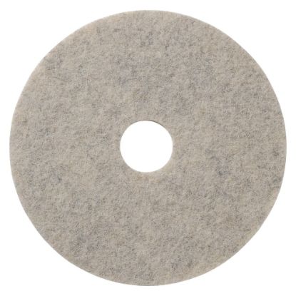 Picture of Americo Combo UHS Burnishing Floor Pad, 20in Diameter, Beige, Box Of 5