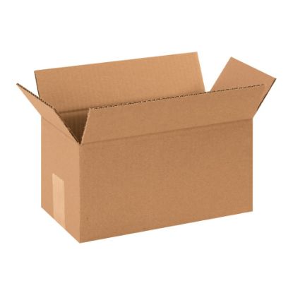 Picture of Partners Brand Heavy-Duty Single Wall Boxes, 12in x 6in x 6in, Kraft, Pack Of 25