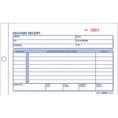 Picture of Rediform Delivery Receipt Book, 2-Part