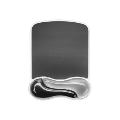 Picture of Kensington Duo Gel Mouse Wristrest Wave - Mouse pad with wrist pillow - two-tone graphite