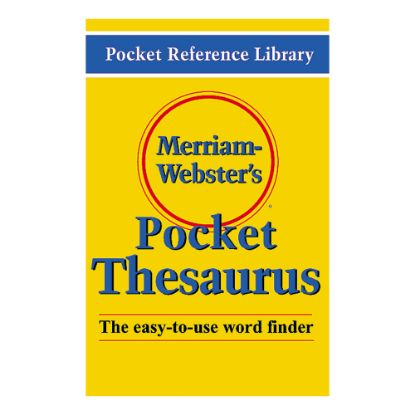 Picture of Merriam-Websters Pocket Thesaurus, Pack Of 3