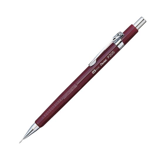 Picture of Pentel Automatic Sharp Mechanical Pencil, 0.5 mm, Red