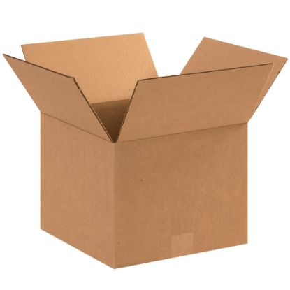 Picture of Partners Brand Corrugated Boxes, 12in x 12in x 9in, Kraft, Pack Of 25