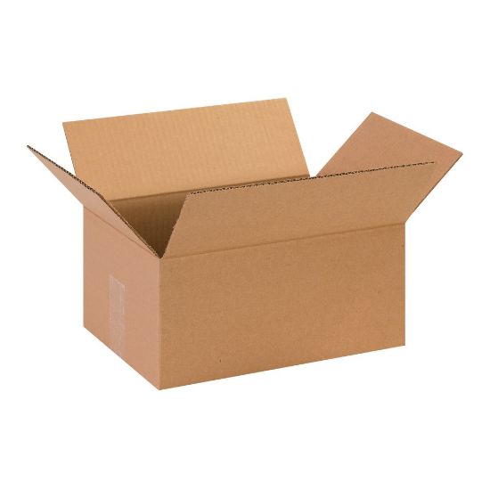 Picture of Partners Brand Corrugated Boxes, 13in x 9in x 6in, Kraft, Pack Of 25