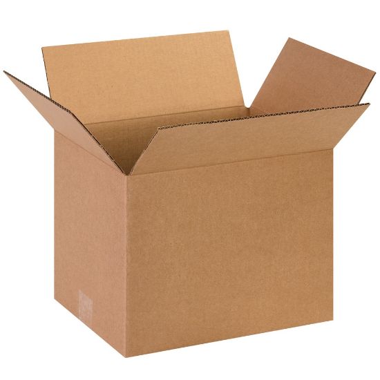 Picture of Partners Brand Corrugated Boxes, 13in x 10in x 10in, Kraft, Pack Of 25