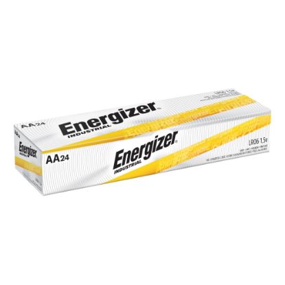 Picture of Energizer Industrial AA Alkaline Batteries, Pack Of 24