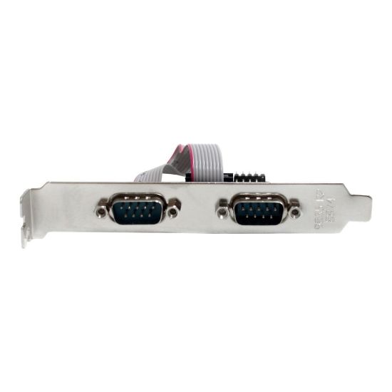 Picture of StarTech.com Motherboard Serial Port - Internal - 2 Port - Bus Powered - FTDI USB to Serial Adapter - USB to RS232 Adapter - Add two RS232 serial ports to any system with an available USB motherboard header - USB to Serial - USB to RS232