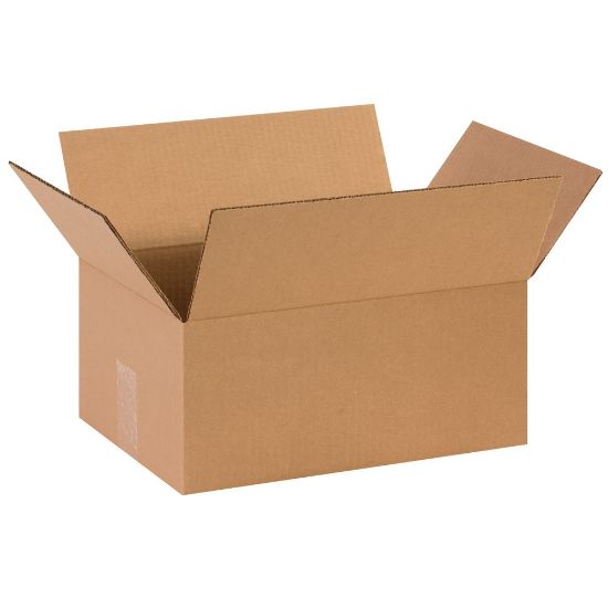 Picture of Partners Brand Corrugated Boxes, 14in x 10in x 6in, Kraft, Pack Of 25