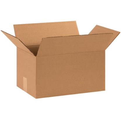 Picture of Partners Brand Corrugated Boxes, 15in x 10in x 8in, Kraft, Pack Of 25