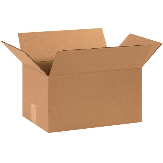 Picture of Partners Brand Corrugated Boxes, 15in x 10in x 8in, Kraft, Pack Of 25