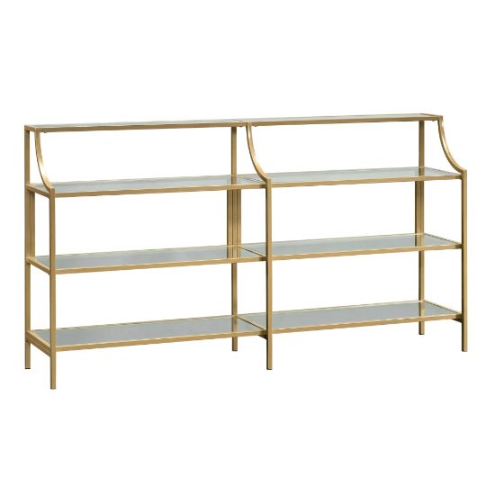 Picture of Sauder International Lux Console Table, Satin Gold