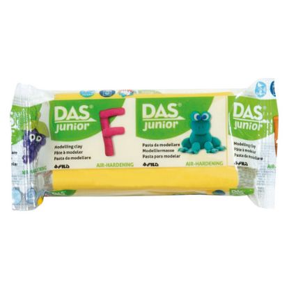 Picture of Das Junior Air-Drying Modeling Clay, 3.5 Oz, Yellow