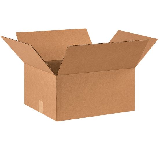 Picture of Partners Brand Corrugated Boxes, 16in x 14in x 8in, Kraft, Pack Of 25