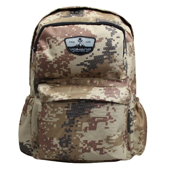 Picture of Volkano Military Series Backpack With 15.6in Laptop Pocket, Camouflage