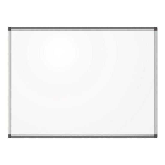 Picture of U Brands PINIT Magnetic Dry-Erase Board, 48in X 36in, Silver Aluminum Frame, Actual Size 47in X 35in (2807U00-01)