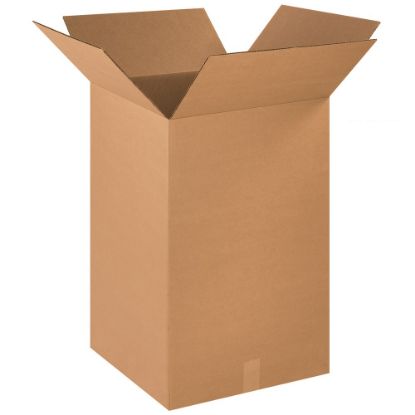 Picture of Partners Brand Corrugated Boxes, 18in x 18in x 28in, Kraft, Pack Of 10