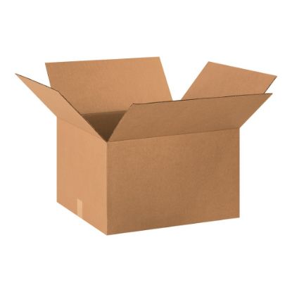 Picture of Partners Brand Corrugated Boxes, 20in x 18in x 12in, Kraft, Pack Of 10