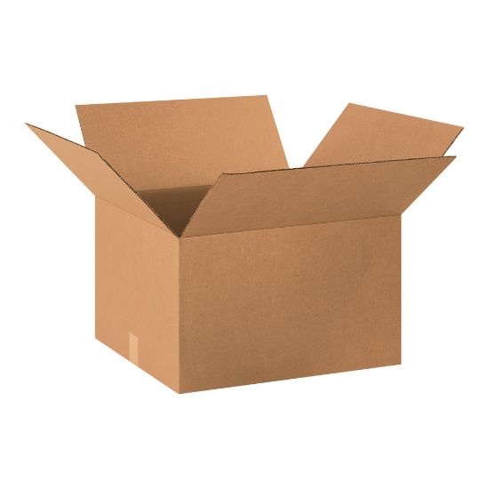 Picture of Partners Brand Corrugated Boxes, 20in x 18in x 12in, Kraft, Pack Of 10