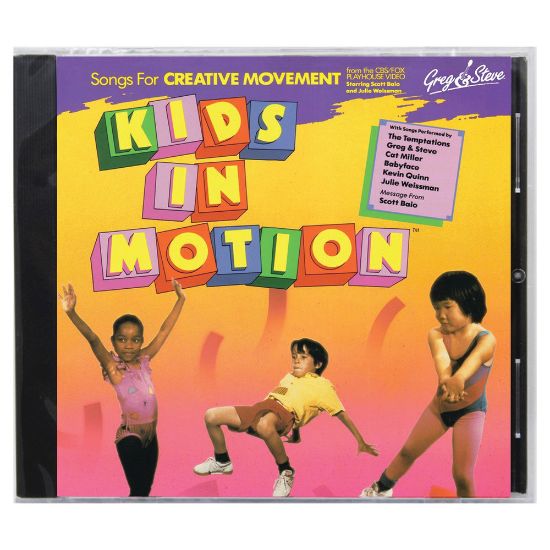 Picture of Greg & Steve Kids In Motion CD, Pre-K To Grade 3