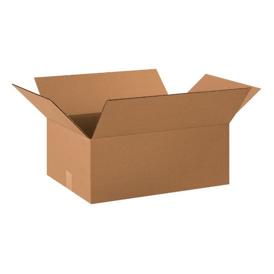 Picture of Partners Brand Corrugated Boxes, 20in x 14in x 8in, Kraft, Pack Of 25