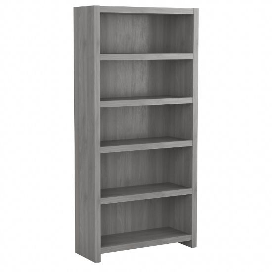 Picture of Bush Business Furniture Echo 66inH 5-Shelf Bookcase, Modern Gray, Standard Delivery