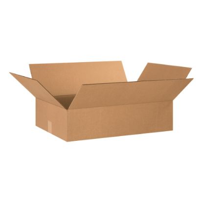 Picture of Partners Brand Flat Corrugated Boxes, 24in x 16in x 6in, Kraft, Pack Of 20